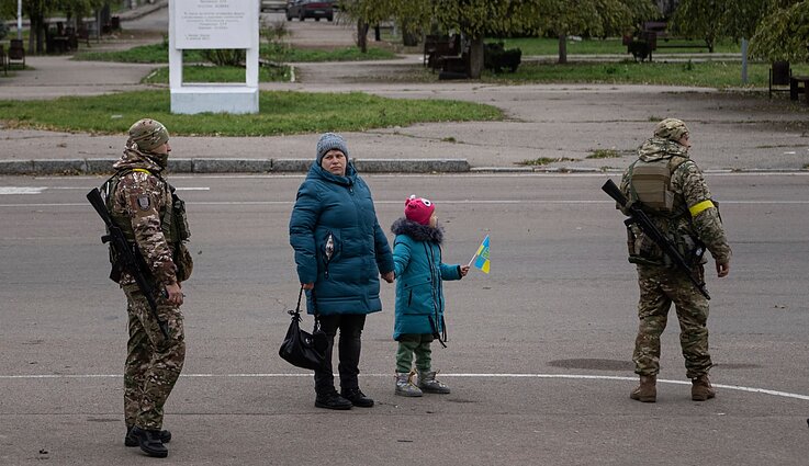 Išvaduotame Chersone – tarp vaikų žaislų paliktos rusų minos, vamzdžiais teka sūrus vanduo