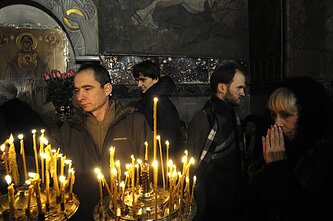 Православное Рождество (ассоциативное фото) 