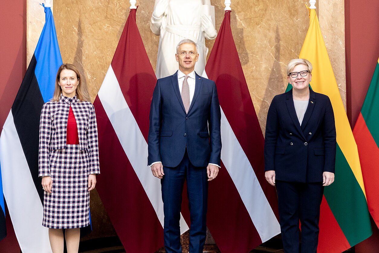 Ingrida Šimonytė, Kaja Kallas i Krišjanis Karinis