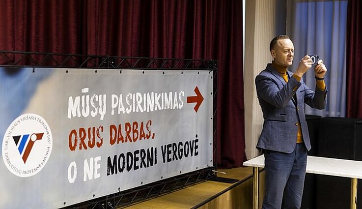 Laba diena, Lietuva. Politologė: VVT profsąjunga tikisi paramos, bet nepateikia konkrečių reikalavimų