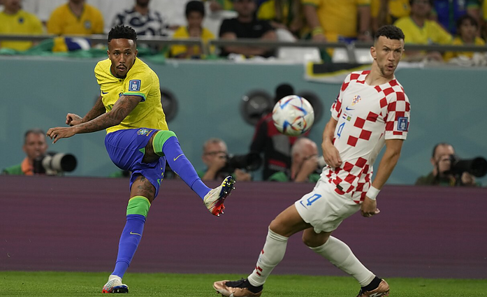 FIFA pasaulio futbolo čempionatas. Kvitkauskas apie pirmąjį kėlinį: Kroatijos žaidimas solidus, bet prie Brazilijos vartų žygdarbių kol kas nėra