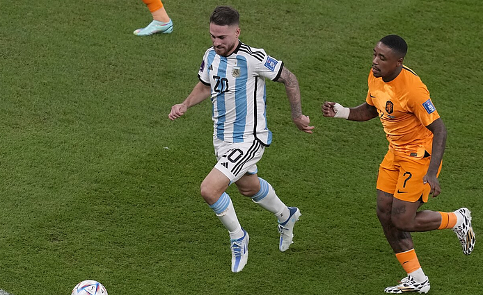 FIFA pasaulio futbolo čempionatas. Komentarai po pirmojo Argentinos ir Nyderlandų kėlinio