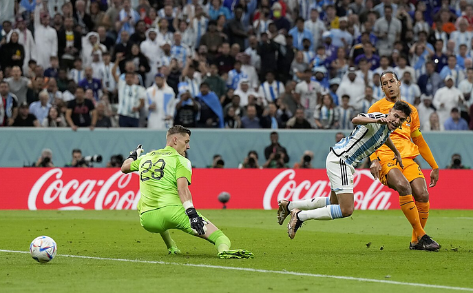 FIFA pasaulio futbolo čempionatas. Ketvirtfinalis. Nyderlandai - Argentina