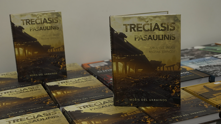 Книга «Третья мировая. Битва за Украину» в литовском переводе