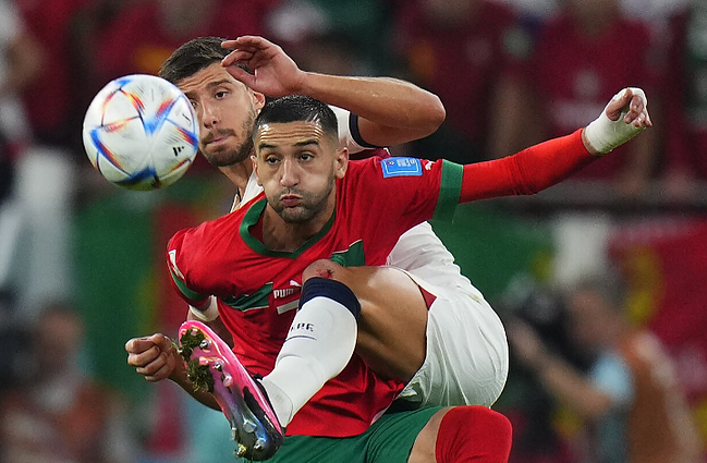 FIFA pasaulio futbolo čempionatas. Ketvirtfinalis. Marokas – Portugalija