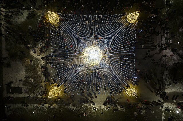 Jonavos Kalėdų eglė 