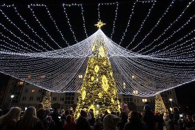 Jonavos Kalėdų eglė 