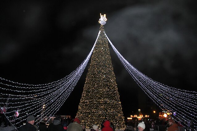 Utenos Kalėdų eglė 