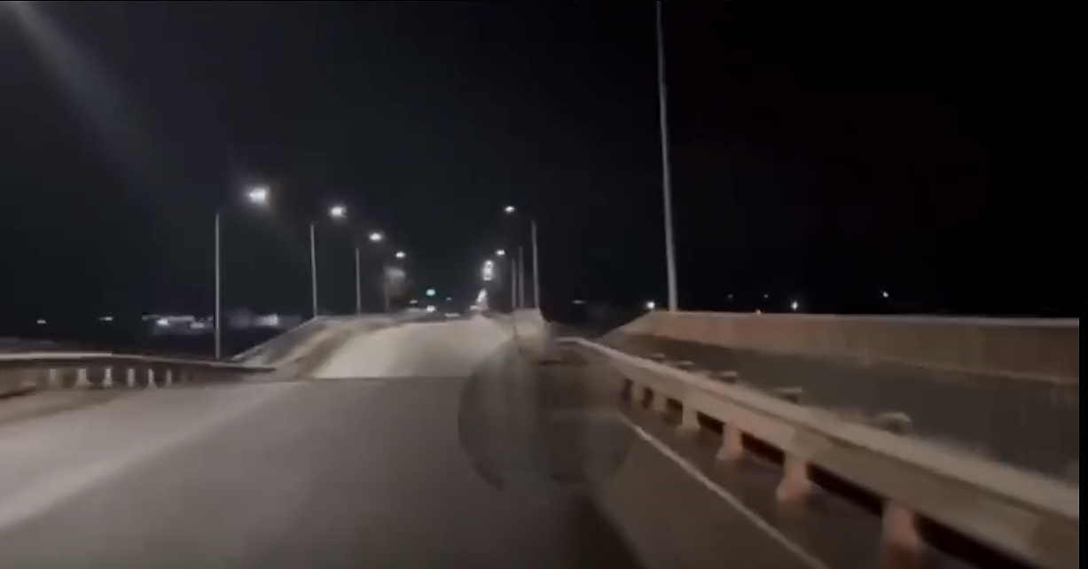 Rusijos karas prieš Ukrainą. Melitopolyje apgadintas tiltas