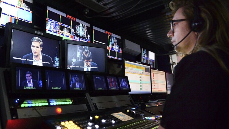 LRT forumas. „Dožd“ televizijos nevadinti opozicija raginantis Valatka: „Dožd“ žmonės meluoja