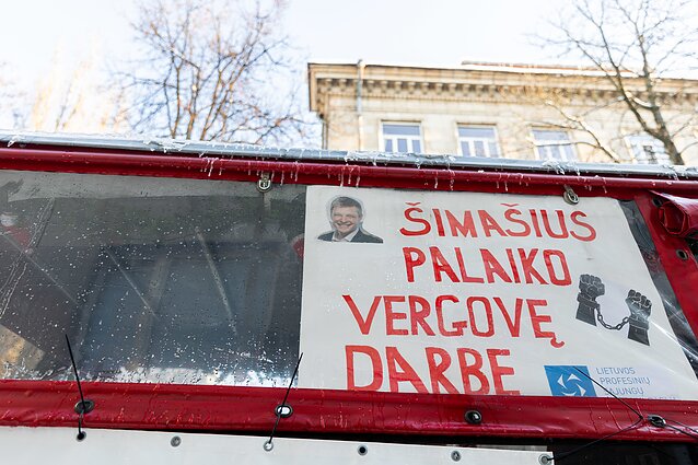 Акция в поддержку бастующих водителей ВОТ Акция в поддержку бастующих водителей ВОТ