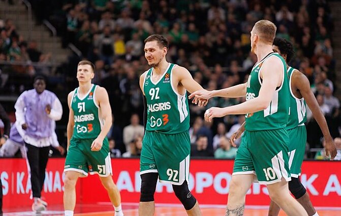 Eurolyga per LRT. Kovingai nusiteikęs Kauno „Žalgiris“ namuose įveikė Madrido „Real“
