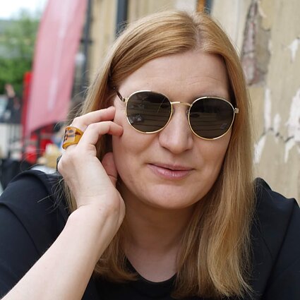 Homo cultus. Iš balkono. Pokalbis su poete Giedre Kazlauskaite