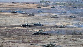 Военные учения в Беларуси (архивное фото) Военные учения в Беларуси (архивное фото)