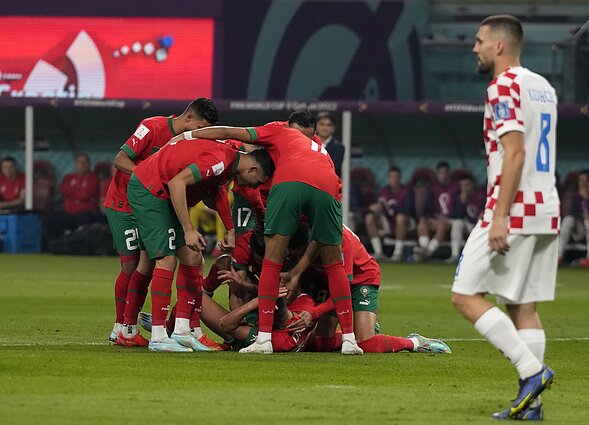 2022 m. pasaulio futbolo čempionatas: Kroatija – Marokas 2022 m. pasaulio futbolo čempionatas: Kroatija – Marokas
