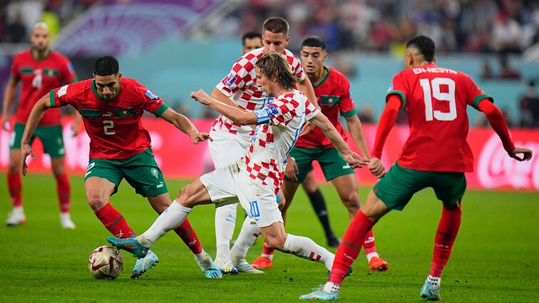 FIFA pasaulio futbolo čempionatas. Dėl 3 vietos. Kroatija – Marokas
