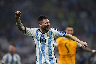 Lionelis Messi ir Argentina triumfuoja pasaulio čempionate