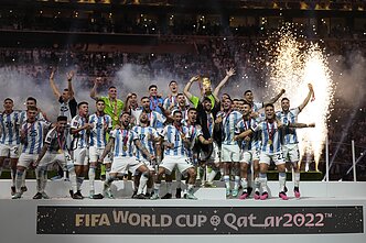 Argentina laimėjo pasaulio čempionų titulą