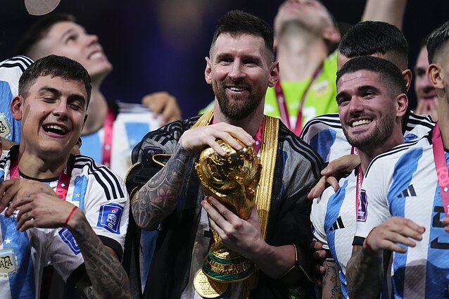 Argentina laimėjo pasaulio čempionų titulą