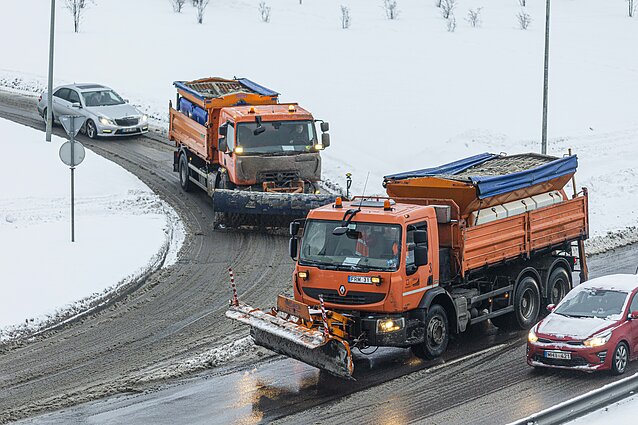 Traffic in Vilnius