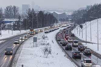 Traffic in Vilnius