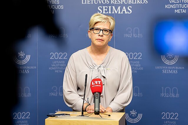 Šimonytė apie Vokietijos brigados dislokavimą: tikiuosi, kad diskusijos pasibaigs ir pereisim prie planavimo