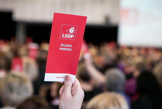 Lithuanian Social Democratic Party (associative image)