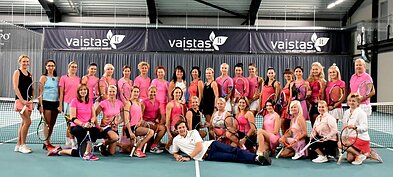 Kauno tenisininkių idėja įkvėpė net R. Berankį ir pasiekė Kauno klinikas Kauno tenisininkių idėja įkvėpė net R. Berankį ir pasiekė Kauno klinikas