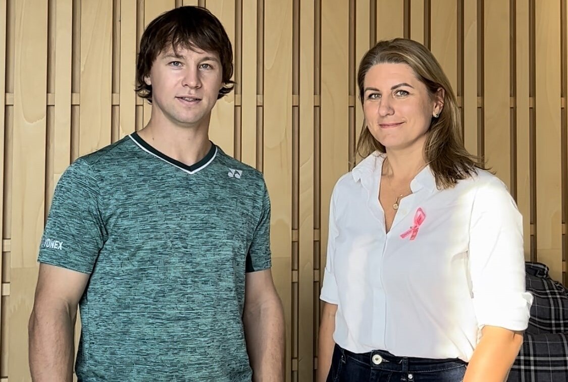 Kauno tenisininkių idėja įkvėpė net R. Berankį ir pasiekė Kauno klinikas Kauno tenisininkių idėja įkvėpė net R. Berankį ir pasiekė Kauno klinikas