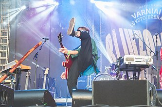 Festivalio „Bliuzo naktys“ akimirka