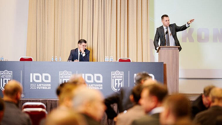 Naujus įstatus pasitvirtinusi LFF: ką buvome įsipareigoję prieš Seimo narius, futbolo bendruomenę, buvo padaryta