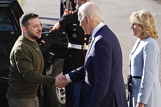  Владимир Зеленский и Джо Байден