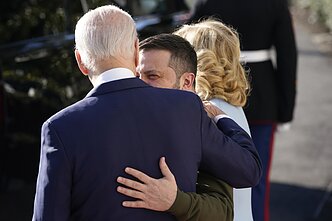  Владимир Зеленский и Джо Байден