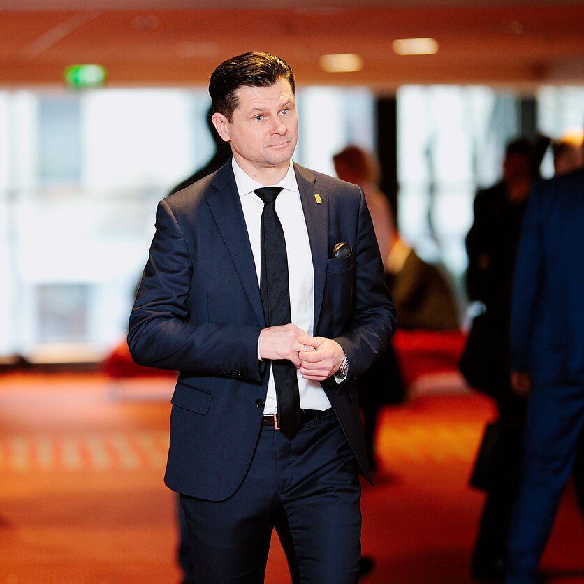E. Blažio / LRT nuotr., Neeilinė LFF konferencija