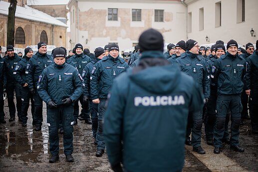 Nauji policijos tarnybiniai automobiliai