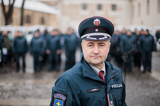 Nauji policijos tarnybiniai automobiliai