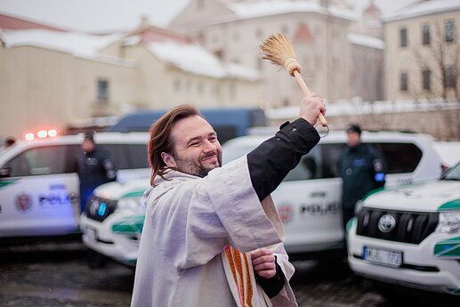 Nauji policijos tarnybiniai automobiliai