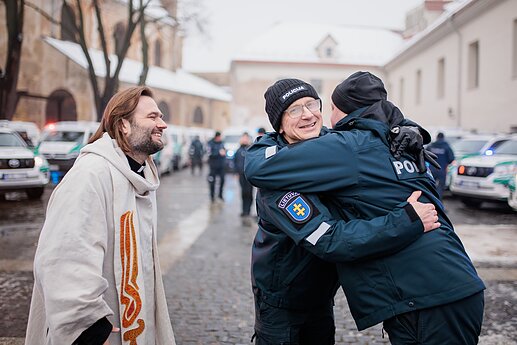 Nauji policijos tarnybiniai automobiliai