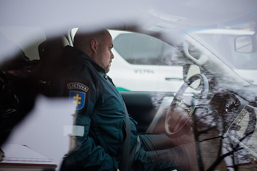 Nauji policijos tarnybiniai automobiliai