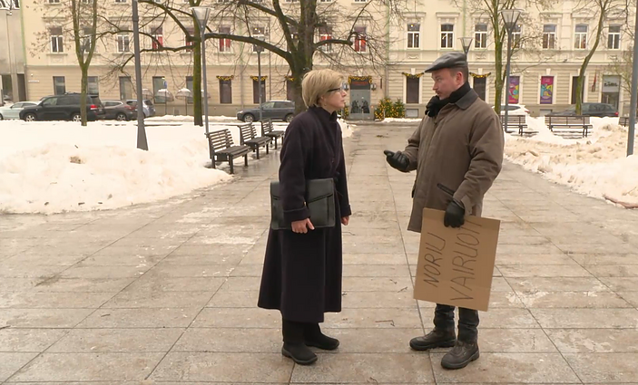 Dviračio žinios. Pirmas reportažas