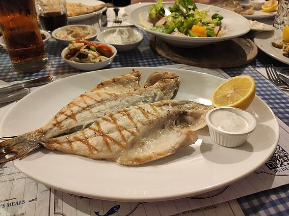 Žuvis „Fish Market“ restorane 