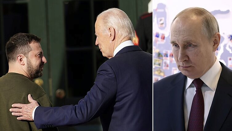 Panorama. Putinas pareiškė esą pasirengęs derėtis, tačiau kaltina Kyjivą ir jį remiančius Vakarus nenoru pradėti diskusijas