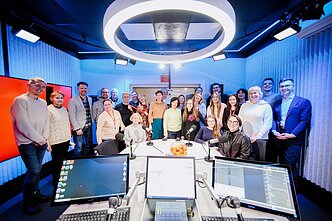 LRT RADIJO studijos atidarymas.
