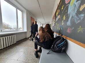 Kitur vaikų vis mažėja, o Velžio gimnazijoje jų vis gausėja. 