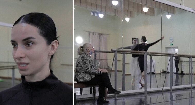 Ukrainietė balerina apie karo kasdienybę: po antskrydžių grįžtame į sceną ir pasirodymą tęsiame