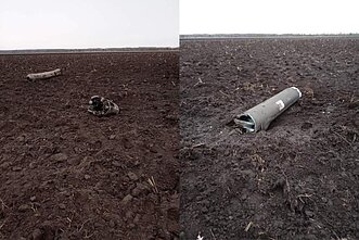 Tariamai Baltarusijoje nukritusi S-300 raketa