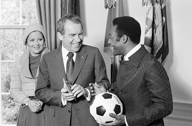 Pele ir JAV prezidentas Richardas Nixonas