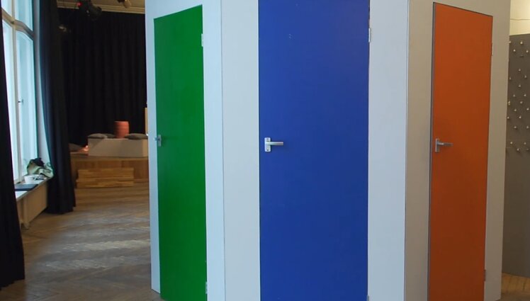 Langas į neregio pasaulį