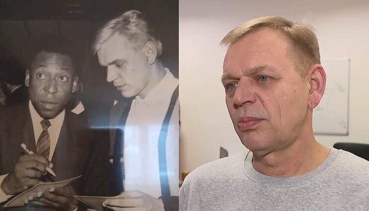Netikėtą susitikimą su Pele prisiminęs Meškonis: mudviejų nuotrauką turiu pasikabinęs iki šiol