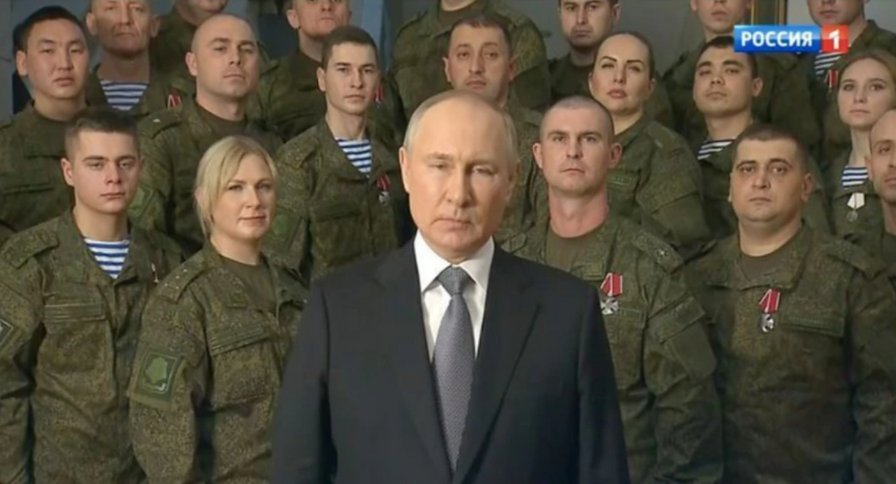 Новогоднее поздравление Владимира Путина